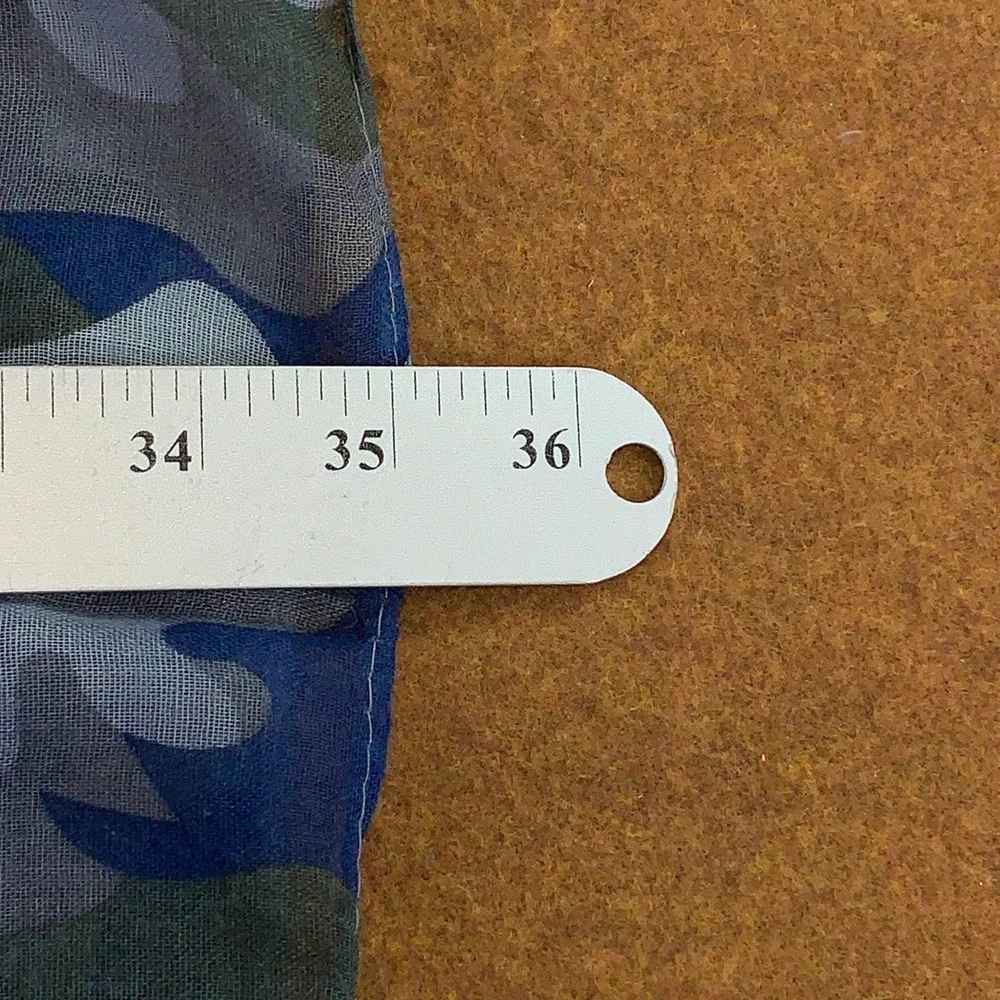 Insect Shield Unisex OS Blue Camo Permethrin Treated Bug Repellent Scarf Wrap